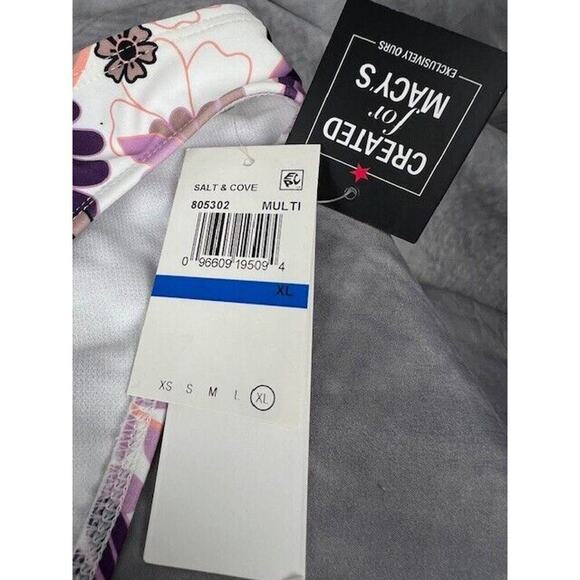 Salt + Cove Juniors' Printed Hipster Bikini Bottoms Swimwear Multi Size XL - Picture 3 of 5